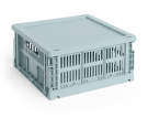 Plastové veko Colour Crate Cube/Square M, dust blue