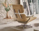 Occasional Table LTR Chestnut Natural, white