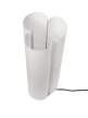 Stojacia lampa Boe, silver/natural
