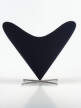 Kreslo Heart Cone Chair, Hola dark blue
