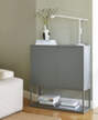 Stolní lampa Fifty-fifty, ash grey-1
