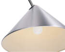 Stojacia lampa Compass, brushed aluminium