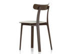 Stolička Vitra All Plastic Chair, brown