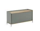 Komoda Enfold Sideboard 124x63, oak/dusty green