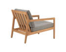 Outdoor Lounge Chair Jack, teak / Mocha