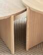 stul-Cling Coffee Table 70, light oiled oak