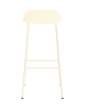 stolicka-Form Bar Chair 75 cm Steel, cream