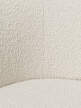 Jedálenská stolička Rico Nordic Bouclé, off-white/cashmere