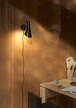 Nástenná lampa AJ, black/brass