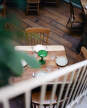 Prenosná stolná lampa Gustave, lacquered green