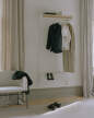Policová zostava Wardrobe Shelf 1, oak/white