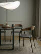 Stolička Missing Armchair, lacquered walnut/Barnum 24