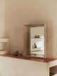 Zrkadlo Lancet, travertine
