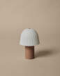 Prenosná lampa Frill, rose/white