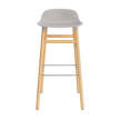 Barová stolička Form 75 cm, warm grey/oak