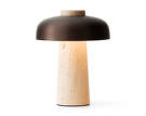 Prenosná stolná lampa Reverse, sand/bronzed