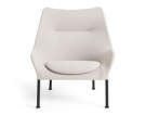 Kreslo O2, soft light grey textile