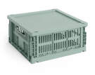 Plastové veko Colour Crate Cube/Square M, sage green