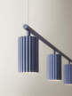 Závesná lampa Donna Line 120, midnight blue