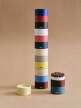 Zápalky Matches Round, cobalt blue, red and black-2