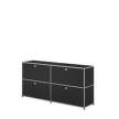 Komoda USM Haller E2, graphite black-1