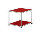 Odkládací stolek USM Haller M21, ruby red-1