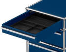 Zásuvkový kontejner na kolečkách USM Haller M63, steel blue-2