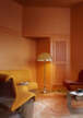 Stojacia lampa Panthella 500, original opal brown