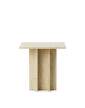 stolek-Edge Coffee Table Small, travertine