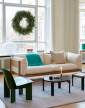 deka-Mono Blanket, aqua green