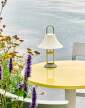 stul-Ceramic Table Ø70, bright yellow