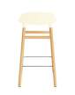 stolicka-Form Bar Chair 65 cm Oak, cream