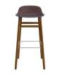 stolicka-Form Bar Chair 75 cm Walnut, brown