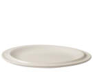 Tanier Edge Plate Ø21 cm 2ks, ecru stoneware