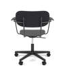 Kancelárska stolička Co Task Chair s podrúčkami, black/black oak