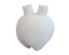 Váza Sumo Horns, bone white