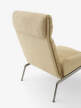 Kreslo Muno LN17 High Back w. Arms, Clay 7/dark chrome