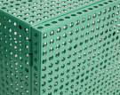 Skrinka Perforated Cabinet, soft jade