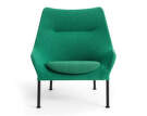 Kreslo O2, soft green textile