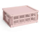 Plastové veko Colour Crate M, blush