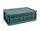 Plastové veko Colour Crate L, dark green