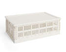Plastové veko Colour Crate L, off-white