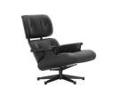 Kreslo Eames Lounge Chair Chestnut Black, Leather Premium F66 Nero
