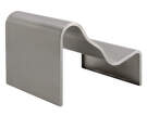 Lavica Dream View 100 cm, brushed steel