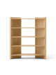 PolicaCrescent Shelving High, oak