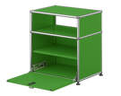 Noční stolek USM Haller M55, green-2