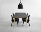 Ace Chair Tango Leather Black, Normann Copenhagen