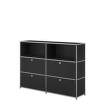 Komoda USM Haller M64, graphite black-1