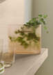 Váza Ridge H16, light orange frosted glass-4