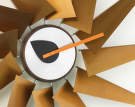 Turbine Clock Detail